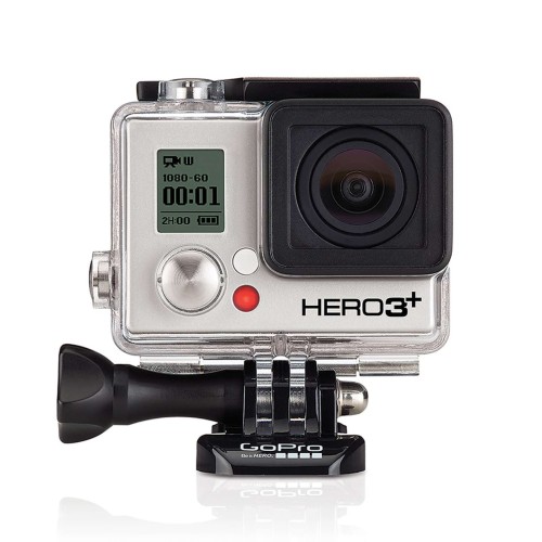 Camera Actiune GoPro Hero3 PLUS Black Edition, 4K, 4xAccumulator + Accesorii
