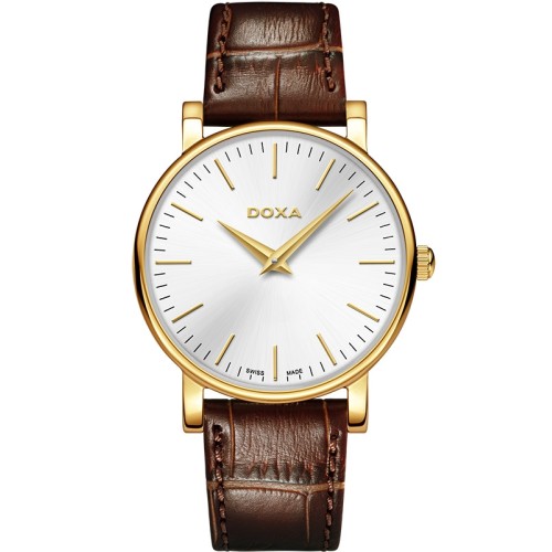 Ceas De Dama Doxa 170.35 32 mm, Quartz, Otel Inoxidabil, Auriu
