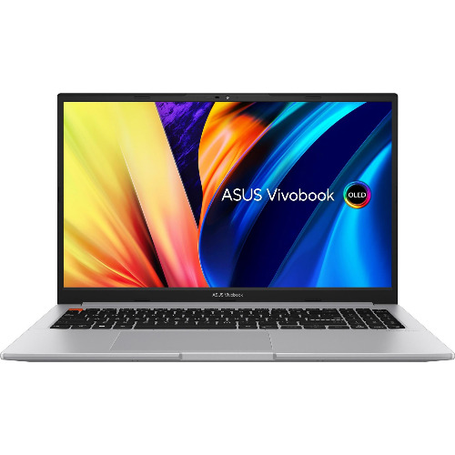 Laptop ASUS VivoBook S 15 OLED K3502ZA, Intel Core i7-12700H pana la 4.70 GHz, 15.6", 2.8K, OLED, 16GB, 1TB SSD, Intel Iris Xe Graphics, Silver
