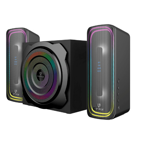 Sistem Boxe Gaming VERTUX SonicThunder-80, 2.0, 80 W, Bluetooth, Black
 Sistem Boxe Gaming VERTUX SonicThunder-80, 2.0, 80 W, Bluetooth, Black