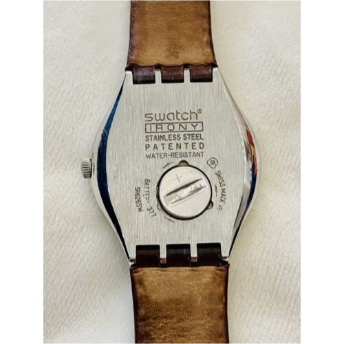 Ceas barbatesc cronograf Vintage Swatch Irony V8 SR626SW, Stainless Steel, Brown Leather
 Ceas barbatesc cronograf Vintage Swatch Irony V8 SR626SW, Stainless Steel, Brown Leather