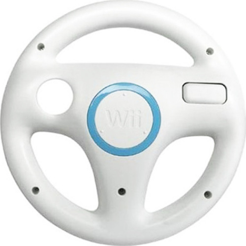 Wii Wheel White
 Wii Wheel White