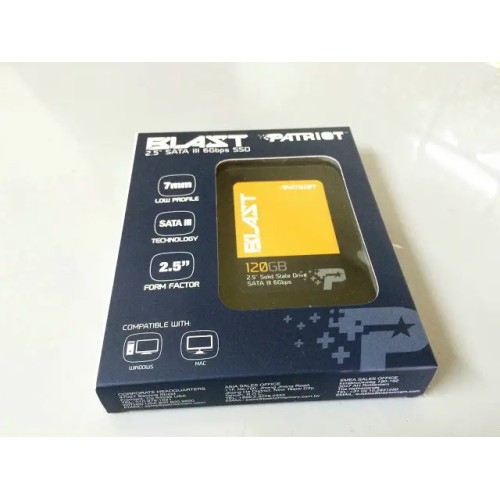 SSD Patriot Blast P-1547, 120 Gb, 6 Gb/s, SATA3
