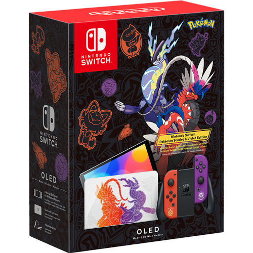 Consola Nintendo Switch OLED, 64 Gb, Pokemon Scarlet & Violet Edition
