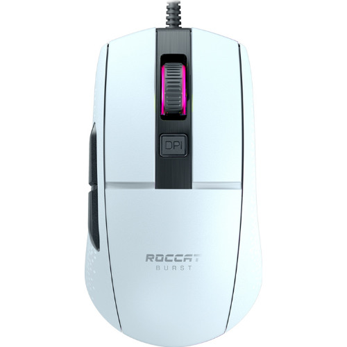 Mouse cu fir Roccat Burst Core, Alb
