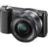 Aparat foto mirrorless Sony Alpha A5000, CMOS 20.1 Mp, Display 3 inch, Wi-Fi + Obiectiv E 3.5-5.6/PZ 16-50mm OSS