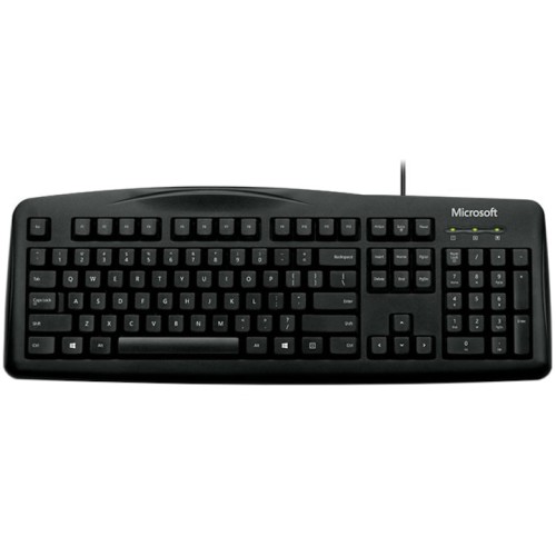 Tastatura cu Fir Microsoft Wired 200, QWERTY, Taste Silentioase, USB, Negru
