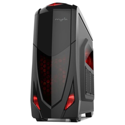 Unitate PC Gaming Myria - Intel Core i5 7400, 3.0 Ghz, 16 Gb RAM, SSD 120 + HDD 1 Tb, GTX 1050 Ti 4 Gb

