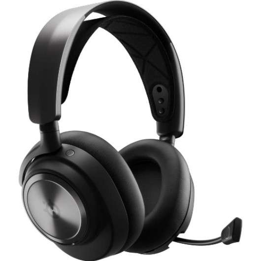 Casti Gaming cu fir SteelSeries Arctis Nova Pro, Spatial Audio, Multiplatforma, Jack 3.5mm, Negru