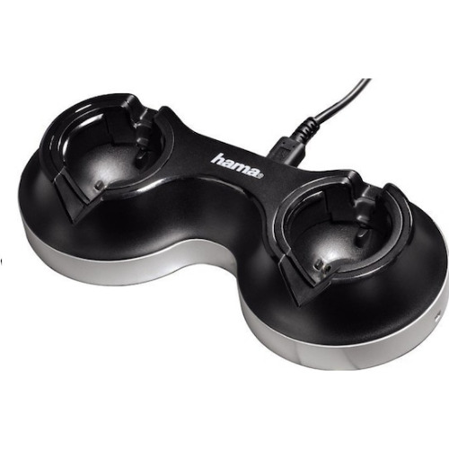Incarcator Dual pentru PS Move Hama, 100-240V, Negru
