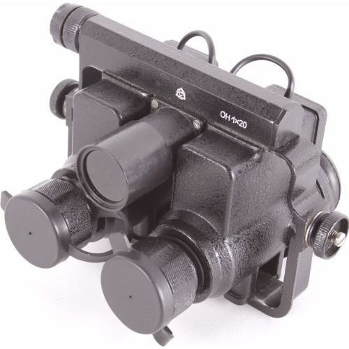 Ochelari Vintage Night Vision Goggles LZOS Rusia OS 1x20, Mecanica Ruseasca, 1970, Antireflex Ocular (NEFUNCTIONALI)
