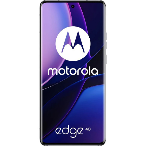 Motorola Edge 40, 5G, 256 Gb, 8 Gb RAM, Dual SIM, Leather Eclipse Black
