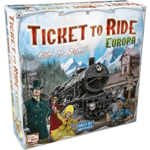 Joc De Societate Ticket To Ride Europa - Days of Wonder, 8+ Ani, 2-5 Jucatori
