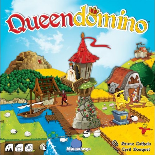 Joc De Societate QWEENDOMINO - Blue Orange, 10+ ani, 2-4 Jucatori
