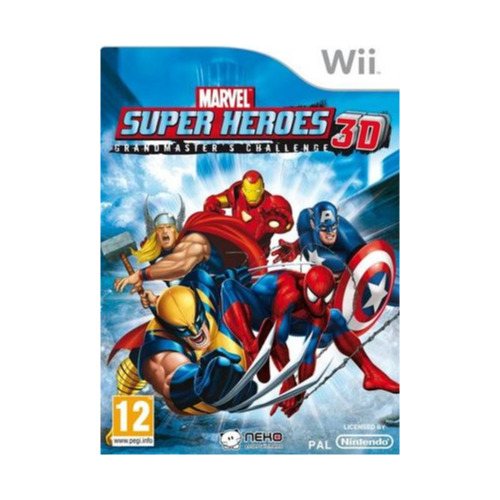 Marvel Super Heroes 3D Grandmaster's Challlenge - Joc Nintendo WII
