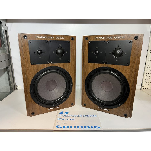 Set Boxe Pasive GRUNDIG BOX 8000, 3 Canale, 100W, 8 Ohmi, 40Hz - 25 KHz

