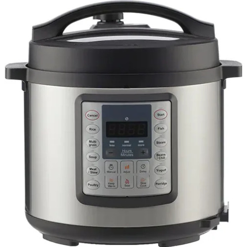 Multicooker Gorenje MC 6MBK, 6 L, 1000 W, 15 Programe, Negru-Argintiu
