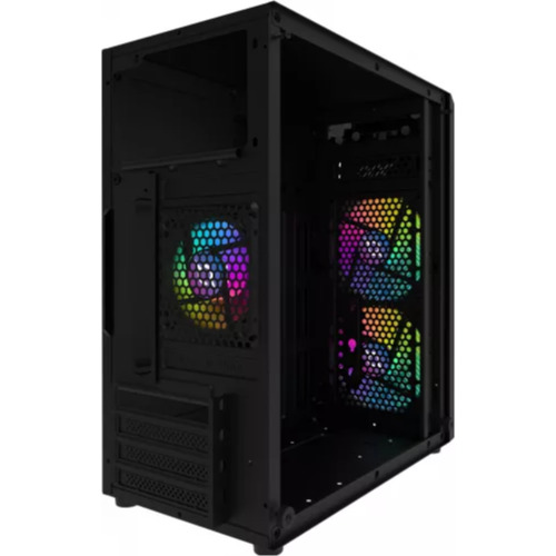 Carcasa AQIRYS Bellatrix Pro, 3 Fans, Acrylic Panel, MATX, Rainbow Light
 Carcasa AQIRYS Bellatrix Pro, 3 Fans, Acrylic Panel, MATX, Rainbow Light