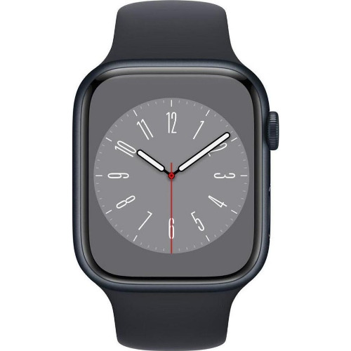 Apple Watch Series 8, 45mm, Midnight Aluminium Case, Midnight Sport Band, GPS, A2771
 Apple Watch Series 8, 45mm, Midnight Aluminium Case, Midnight Sport Band, GPS, A2771