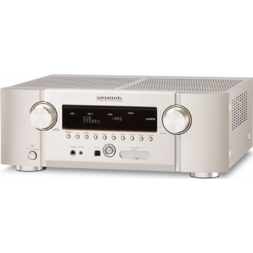 Amplificator Marantz SR5003, 7.1, 600W, 8 Ohmi, M-DAX, HDCD, Multi-source, HDMI, Telecomanda, Antena Radio, Microfon Audyssey, Silver
