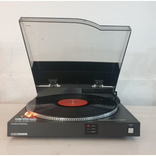 Pick-up Grundig PS 20, 8W, 220V-50Hz, DD, Full Automatic,36 cm, Negru
