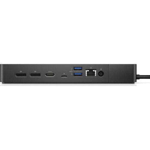 Dock Dell WD19DCS, 210 W, Video 5K, 2 x DP, HDMI, 5xUSB 3.2, Ethernet 1000 RJ-45, Iesire Dual USB C, Negru
