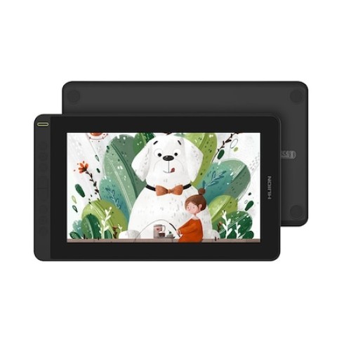 Tableta Grafica Huion KAMVAS PRO 12, Display LCD IPS, 350 x 198.6 x 11 mm, Functie de Inclinare, Rezolutie 5080 LPI, Niveluri de Presiun 8192, USB-C
