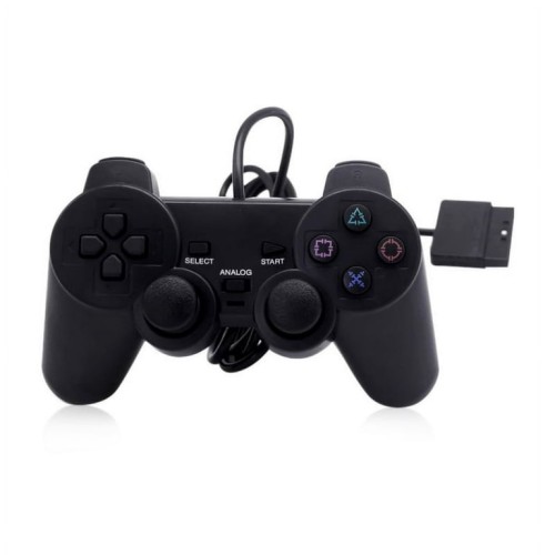 Controller Compatibil PS2, Black
