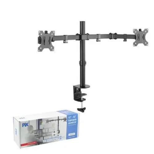 Suport Universal Pt. 2 Monitoare CONNECT IT CMF-3203-BK 13-32”, Negru

