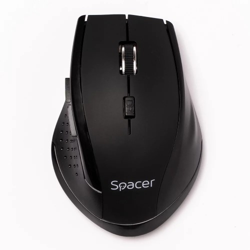 Mouse Wireless Spacer SPMO-291, Negru
