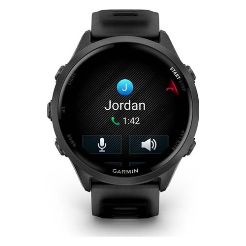 Ceas Garmin Forerunner 570, Display AMOLED 1.02 inch, HR, 5ATM, GPS, 50g, Black