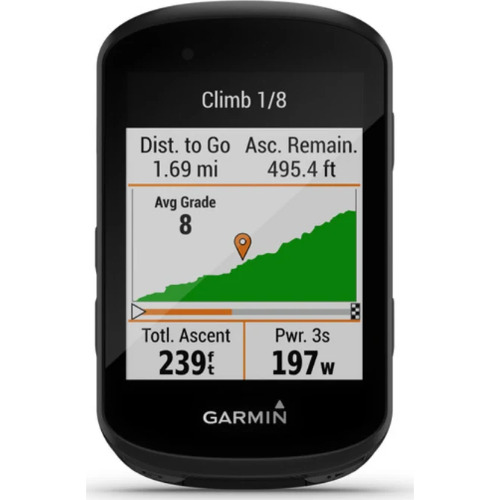 Sistem de navigatie pentru biciclete Garmin Edge 530 MTB Bundle, Display 2.6 inch, 16Gb, Wi-Fi, Bluetooth, Compatibil IOS/Android, 75,8g, Negru