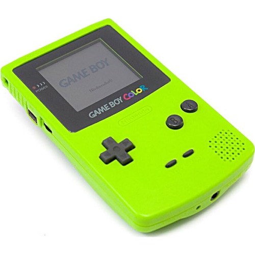 Consola Nintendo GameBoy Color CGB-001, Kiwi Green Consola Nintendo GameBoy Color CGB-001, Kiwi Green