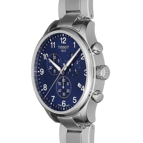 Ceas Barbatesc Tissot T116617A Chrono XL 45 mm, Quartz, Cristal Safir, Otel Inoxidabil

