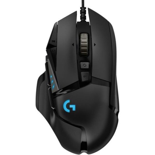 Mouse Gaming cu Fir Logitech G502 Hero, 16.000 DPI, Garantie 24 LUNI (Produs NOU!)
