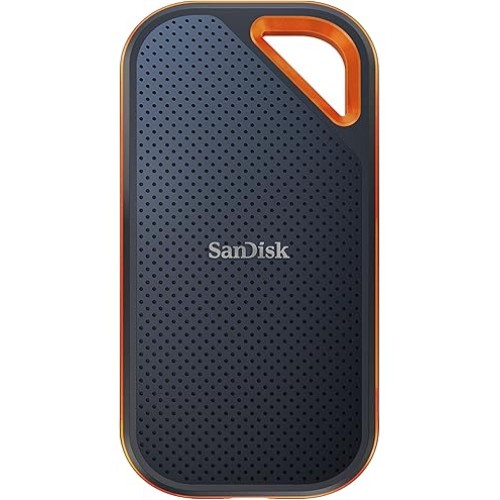 SSD Portabil Sandisk Extreme PRO 2 Tb, Read 3800 MB/s, Write 3700 MB/s, USB 4, Garantie 24 LUNI (Produs NOU!)
