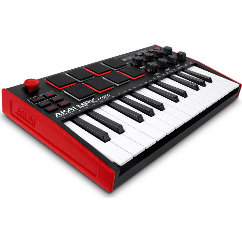 Controler MIDI AKAI MPK Mini MK3 Red
