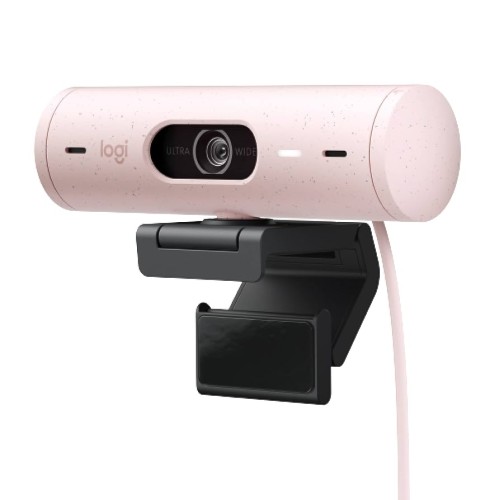 Camera web Logitech Brio 500, Full HD 1080p, RightLight 4, 90 FoV, USB-C, Privacy - Rose (Produs NOU)
 Camera web Logitech Brio 500, Full HD 1080p, RightLight 4, 90 FoV, USB-C, Privacy - Rose (Produs NOU)