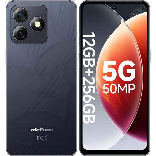 Ulefone Note 18 Ultra, 256 Gb, 12 Gb RAM, Lustrous Black

