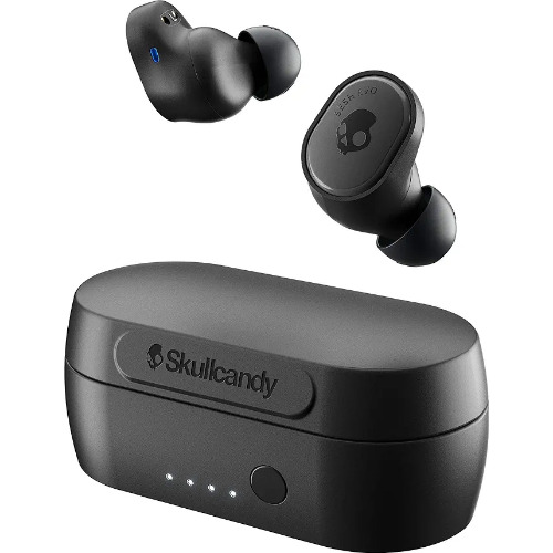 Casti Audio In-Ear Skullcandy Sesh Evo, True Wireless, Bluetooth, ANC, Microfon, Control tactil, Autonomie 5 ore, Black