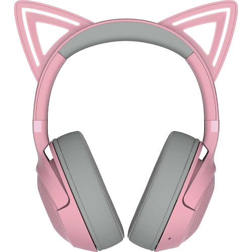 Casti Gaming Wireless RAZER Kraken Kitty V2 BT, 7.1 surround, Pink
