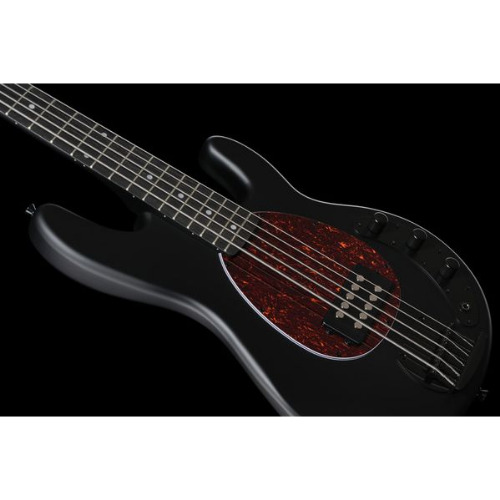 Chitara Bass Harley Benton MB-5 SBK Deluxe Series, 5 Corzi, Truss Rod, Basswood, Negru
