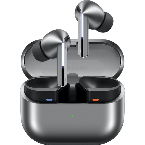 Casti In-Ear Samsung Galaxy Buds3 Pro, True Wireless, Bluetooth, Microfon, Carcasa Incarcare Wireless, Noise Cancelling, Silver
