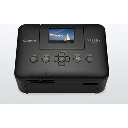 Imprimanta Foto Canon Selphy CP800, USB, 10x15 cm, 47 sec, Negru
