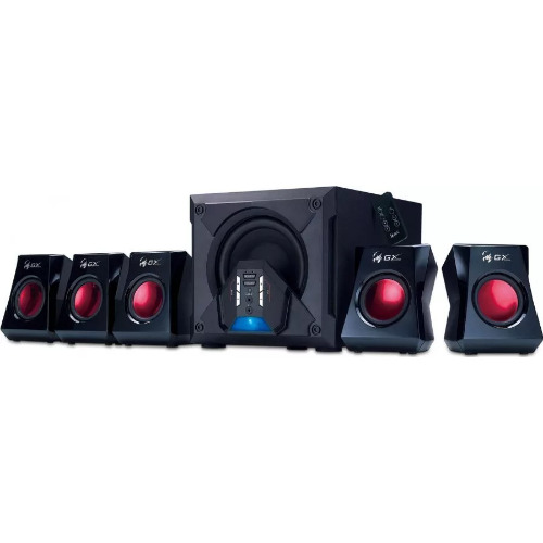 Sistem Boxe 5.1 Genius SW-G5.1 3500, 80 W RMS, Telecomanda, Negru
