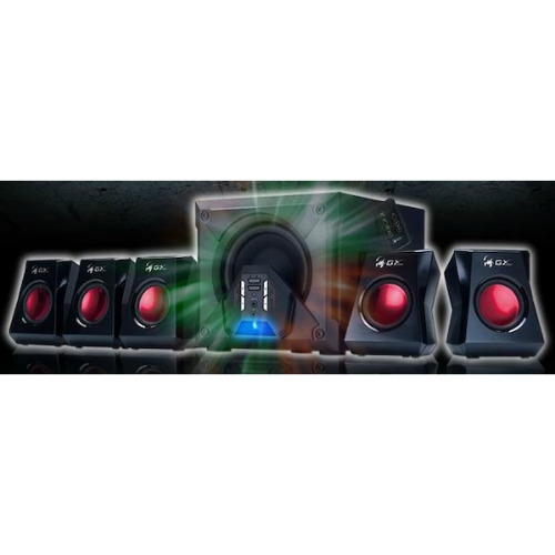Sistem Boxe 5.1 Genius SW-G5.1 3500, 80 W RMS, Telecomanda, Negru
 Sistem Boxe 5.1 Genius SW-G5.1 3500, 80 W RMS, Telecomanda, Negru