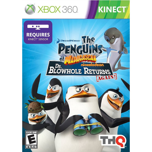 The Penguins of Madagascar Dr. Blowhole Returns Again - Joc Xbox 360, Kinect
