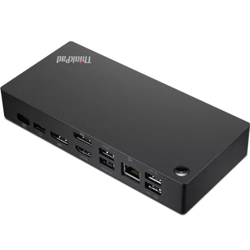 Docking Station Lenovo ThinkPad USB-C Dock Gen2, 1x LDC-G2, HDMI, 2x DisplayPort, 3x USB‑A 3.1, 1x USB‑C, 2x USB‑A 2.0, 1x Audio combo, RJ‑45, Black/Red
