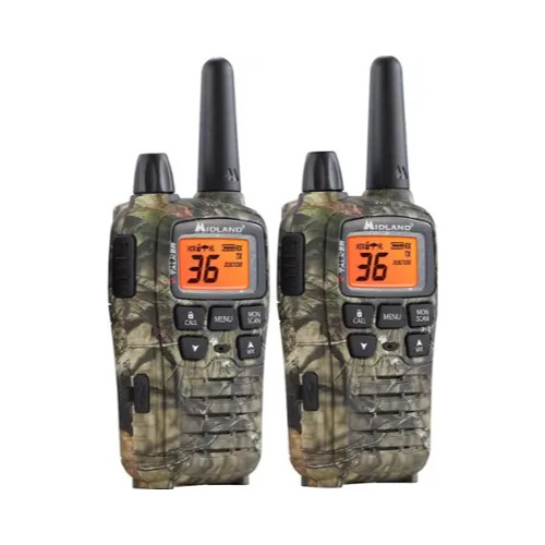 Sistem de Transmisie Midland X-Talker T35VP, Call Alert, 22 Channels + 38 Privacy Codes, FRS Radio, Army Camouflage
