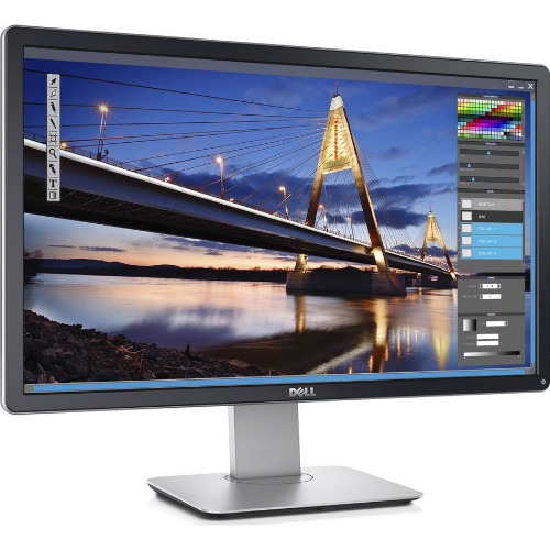 Monitor LED QHD Dell P2416D, 23.75", Anti-glare, 8ms, Rotire 90 grade, HDMI, DP, VGA, 3xUSB2.0, Negru-Gri
